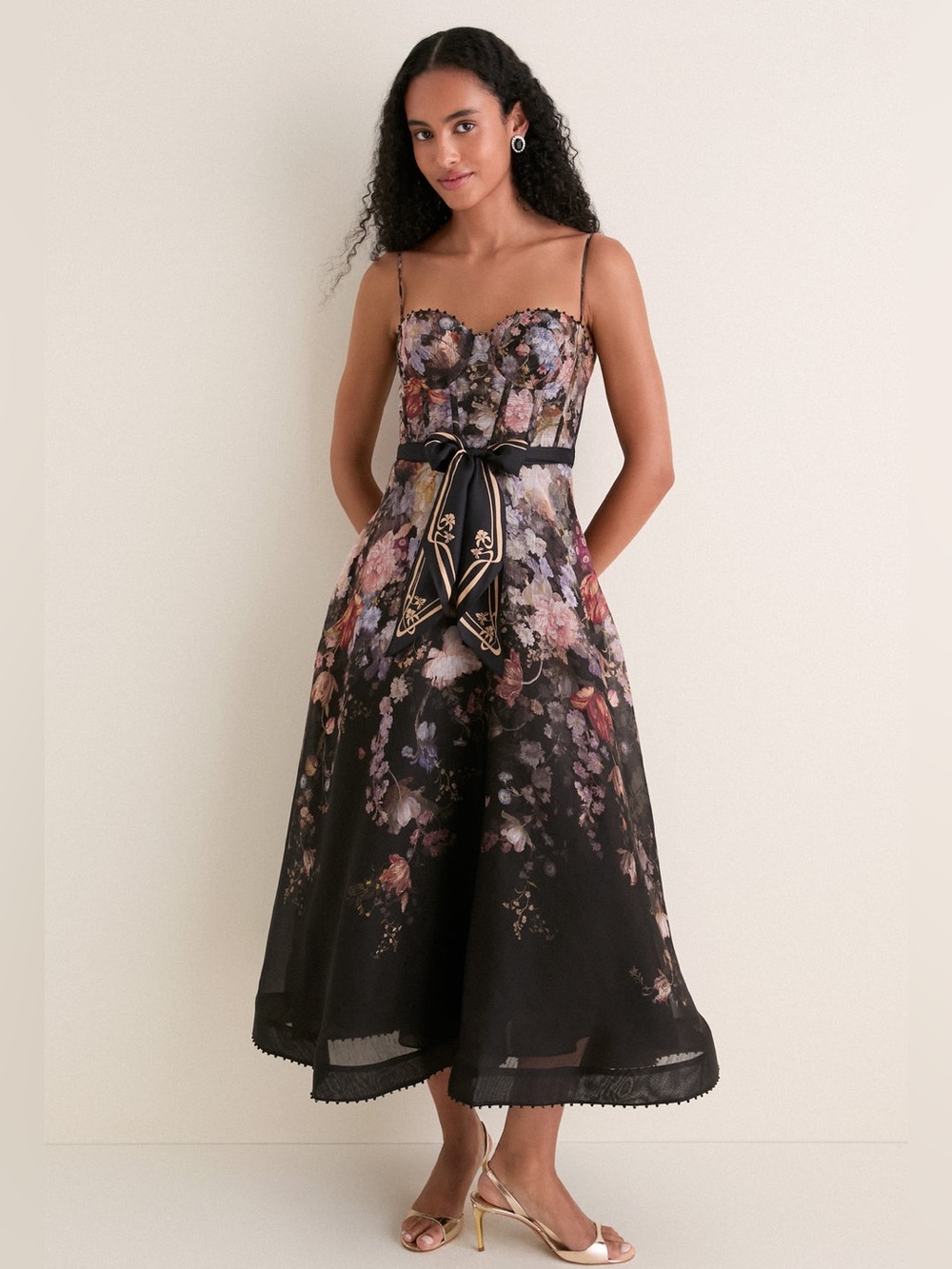 Zimmerman Valiant Corset Picnic Dress Size0